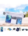 Buy Tech-Protect Universal Waterproof Pouch Grey/Clear - THP1208GRYCL - {ean13} - Home Screen Store Europe
