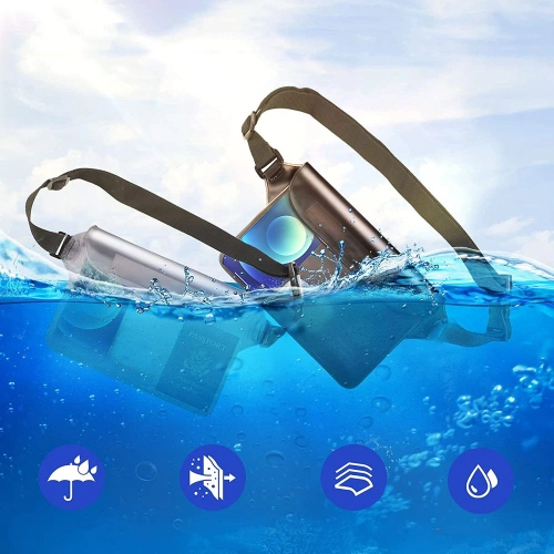 Buy Tech-Protect Universal Waterproof Pouch Grey/Clear - THP1208GRYCL - {ean13} - Home Screen Store Europe