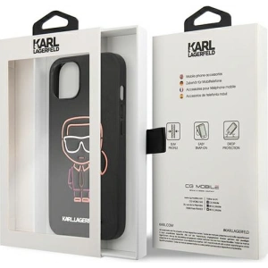Etui Karl Lagerfeld KLHCP13STUOK Apple iPhone 13 mini wielokolorowy/multicolor hardcase Karl Ikonik Outline