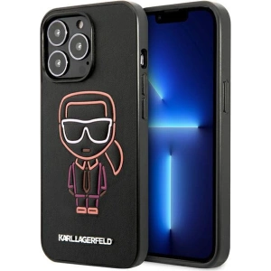 Kup Hülle Karl Lagerfeld KLHCP13XTUOK Apple iPhone 13 Pro Max mehrfarbig/multicolor Hardcase Karl Ikonik Outline - KLD980MUL - {ean13} - Sklep Home Screen