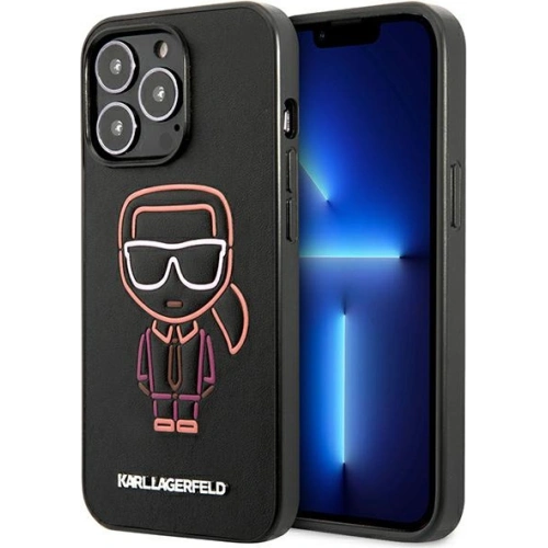Kup Hülle Karl Lagerfeld KLHCP13XTUOK Apple iPhone 13 Pro Max mehrfarbig/multicolor Hardcase Karl Ikonik Outline - KLD980MUL - {ean13} - Sklep Home Screen