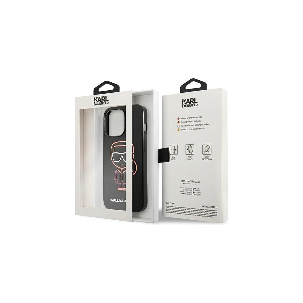 Etui Karl Lagerfeld KLHCP13XTUOK Apple iPhone 13 Pro Max wielokolorowy/multicolor hardcase Karl Ikonik Outline