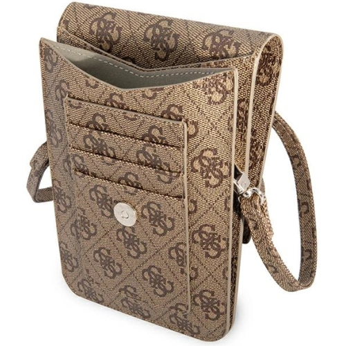 Kup Torebka Guess GUWBP4TMBR brązowy/brown 4G Triangle - GUE1855BR - {ean13} - Sklep Home Screen