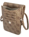 Kup Torebka Guess GUWBP4TMBR brązowy/brown 4G Triangle - GUE1855BR - {ean13} - Sklep Home Screen