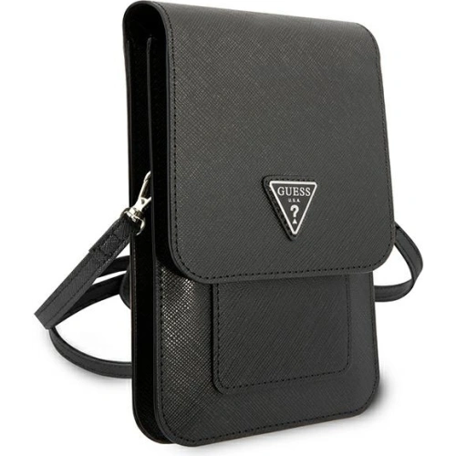 Kup Torebă Guess GUWBSATMBK negru/black Saffiano Triangle - GUE1858BLK - {ean13} - Sklep Home Screen