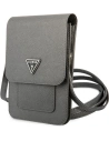 Torebka Guess GUWBSATMGR šedá/grey Saffiano Triangle