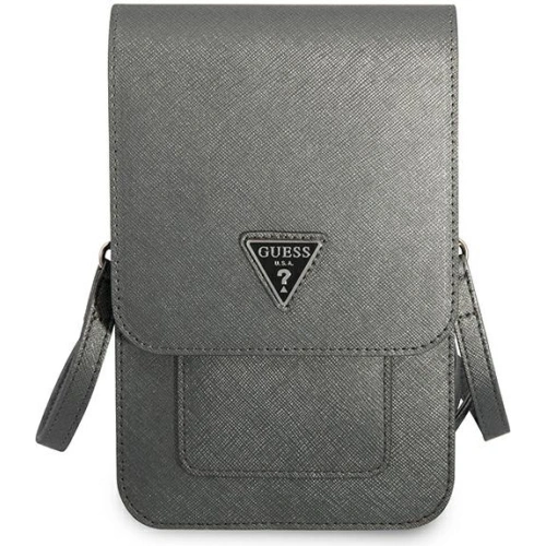 Kup Torebka Guess GUWBSATMGR šedá/grey Saffiano Triangle - GUE1859GRY - {ean13} - Sklep Home Screen