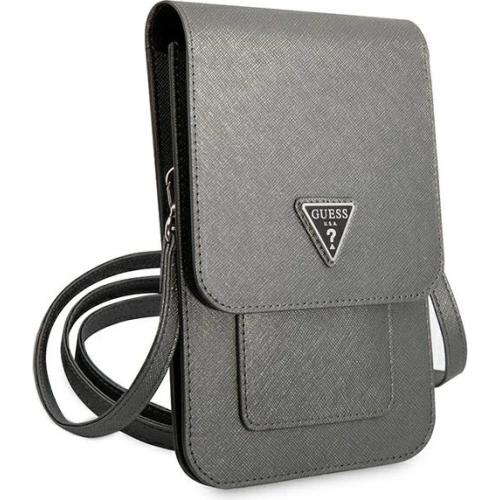 Kup Torebka Guess GUWBSATMGR šedá/grey Saffiano Triangle - GUE1859GRY - {ean13} - Sklep Home Screen