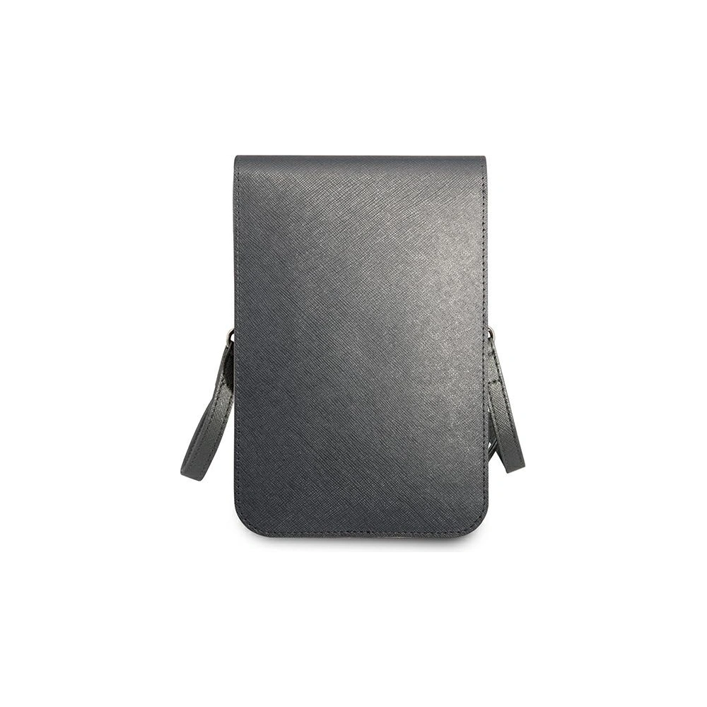 Torebka Guess GUWBSATMGR szary/grey Saffiano Triangle