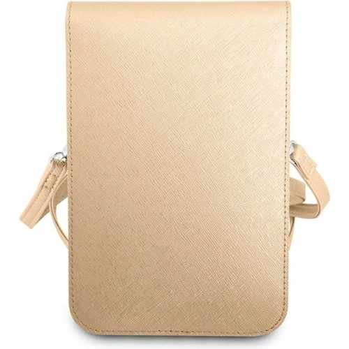 Kup Torebka Guess GUWBSATMLG beżowy/beige Saffiano Triangle - GUE1860BEI - {ean13} - Sklep Home Screen