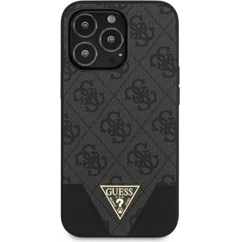 Kup Hülle Guess GUHCP13LPU4GHBK Apple iPhone 13 Pro grau/grey Hardcase 4G Triangle Collection - GUE1865GRY - {ean13} - Sklep Home Screen