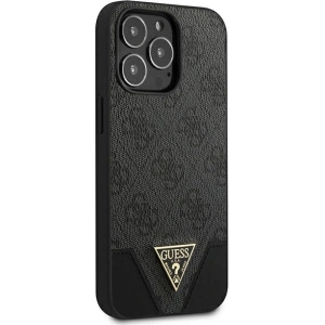 Etui Guess GUHCP13LPU4GHBK Apple iPhone 13 Pro szary/grey hardcase 4G Triangle Collection