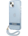 Kup Etui Guess GUHCP13MHTSGSB Apple iPhone 13 niebieski/blue hardcase Translucent Stap - GUE1866BLU - {ean13} - Sklep Home Screen