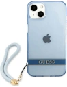 Kup Etui Guess GUHCP13MHTSGSB Apple iPhone 13 niebieski/blue hardcase Translucent Stap - GUE1866BLU - {ean13} - Sklep Home Screen