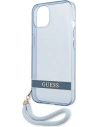 Kup Etui Guess GUHCP13MHTSGSB Apple iPhone 13 niebieski/blue hardcase Translucent Stap - GUE1866BLU - {ean13} - Sklep Home Screen