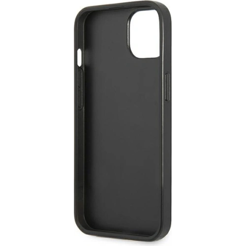 Kup Hülle Guess GUHCP13MPSATPK Apple iPhone 13 schwarz/schwarz Hardcase SaffianoTriangle Logo Kartenfach - GUE1867BLK - {ean13} - Sklep Home Screen