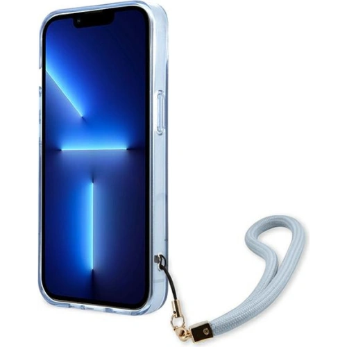 Kup Etui Guess GUHCP13SHTSGSB Apple iPhone 13 mini modrý/blue hardcase Translucent Stap - GUE1869BLU - {ean13} - Sklep Home Screen