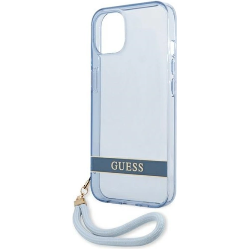 Kup Etui Guess GUHCP13SHTSGSB Apple iPhone 13 mini modrý/blue hardcase Translucent Stap - GUE1869BLU - {ean13} - Sklep Home Screen