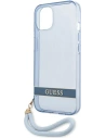 Kup Etui Guess GUHCP13SHTSGSB Apple iPhone 13 mini modrý/blue hardcase Translucent Stap - GUE1869BLU - {ean13} - Sklep Home Screen