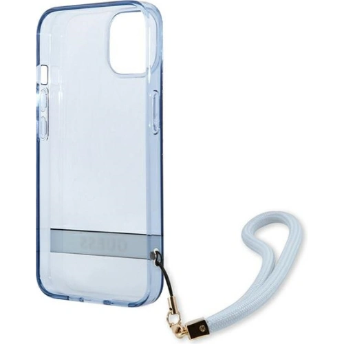 Kup Etui Guess GUHCP13SHTSGSB Apple iPhone 13 mini modrý/blue hardcase Translucent Stap - GUE1869BLU - {ean13} - Sklep Home Screen