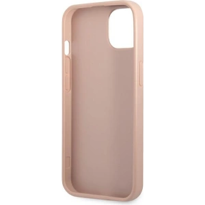 Kup Hülle Guess GUHCP13SPSATPP Apple iPhone 13 mini rosa/pink Hardcase SaffianoTriangle Logo Kartenfach - GUE1871PNK - {ean13} - Sklep Home Screen