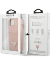 Kup Etui Guess GUHCP13SPSATPP Apple iPhone 13 mini rózsaszín/pink keménytok SaffianoTriangle Logo Kártyatartó - GUE1871PNK - {ean13} - Sklep Home Screen
