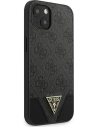 Kup Hülle Guess GUHCP13SPU4GHBK Apple iPhone 13 mini grau/grey Hardcase 4G Triangle Collection - GUE1872GRY - {ean13} - Sklep Home Screen