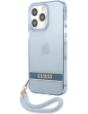 Kup Etui Guess GUHCP13XHTSGSB Apple iPhone 13 Pro Max albastru/blue hardcase Translucent Stap - GUE1873BLU - {ean13} - Sklep Home Screen