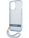 Kup Etui Guess GUHCP13XHTSGSB Apple iPhone 13 Pro Max albastru/blue hardcase Translucent Stap - GUE1873BLU - {ean13} - Sklep Home Screen