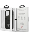 Kup Hülle Guess GUHCP13XPSATPK Apple iPhone 13 Pro Max schwarz/schwarzes Hardcase SaffianoTriangle Logo Kartenfach - GUE1874BLK - {ean13} - Sklep Home Screen