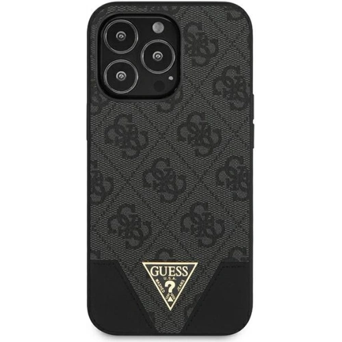 Kup Hülle Guess GUHCP13XPU4GHBK Apple iPhone 13 Pro Max grau/grey Hardcase 4G Triangle Collection - GUE1876GRY - {ean13} - Sklep Home Screen