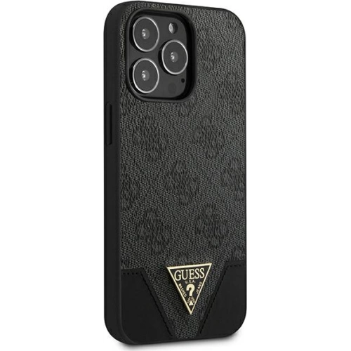 Kup Hülle Guess GUHCP13XPU4GHBK Apple iPhone 13 Pro Max grau/grey Hardcase 4G Triangle Collection - GUE1876GRY - {ean13} - Sklep Home Screen