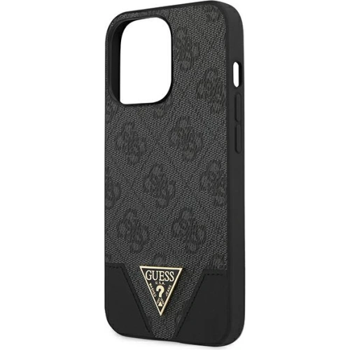 Kup Hülle Guess GUHCP13XPU4GHBK Apple iPhone 13 Pro Max grau/grey Hardcase 4G Triangle Collection - GUE1876GRY - {ean13} - Sklep Home Screen