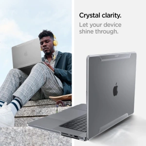 Kup Etui Spigen Thin Fit Apple MacBook Pro 14 2021-2023 Crystal Clear - SPN2287CL - {ean13} - Sklep Home Screen