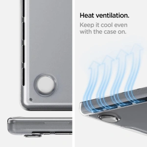Kup Etui Spigen Thin Fit Apple MacBook Pro 14 2021-2023 Crystal Clear - SPN2287CL - {ean13} - Sklep Home Screen