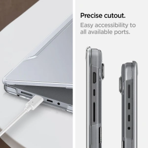 Kup Etui Spigen Thin Fit Apple MacBook Pro 14 2021-2023 Crystal Clear - SPN2287CL - {ean13} - Sklep Home Screen