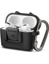 Etui Spigen Lock Fit Apple AirPods Pro 1 Matt Fekete