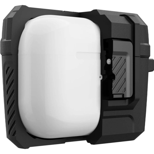 Kup Etui Spigen Lock Fit Apple AirPods Pro 1 Matt Fekete - SPN2288BLK - {ean13} - Sklep Home Screen
