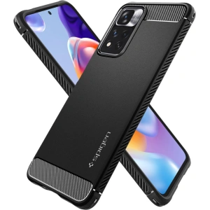 Kup Etui Spigen Rugged Armor Redmi Note 11 Pro+ Plus 5G Matt Fekete - SPN2289BLK - {ean13} - Sklep Home Screen