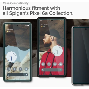 Kup Szkło hartowane Spigen GLAS.tR Slim AlignMaster Google Pixel 6a [2 PACK] - SPN2290 - {ean13} - Sklep Home Screen