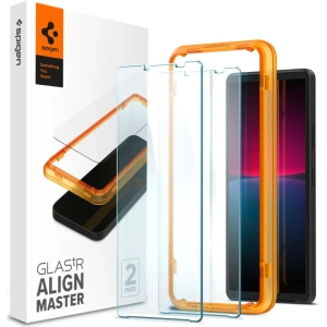 Kup Edzett üveg Spigen GLAS.tR Slim AlignMaster Sony Xperia 10 IV [2 PACK] - SPN2291 - {ean13} - Sklep Home Screen