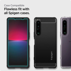 Kup Edzett üveg Spigen GLAS.tR Slim AlignMaster Sony Xperia 10 IV [2 PACK] - SPN2291 - {ean13} - Sklep Home Screen