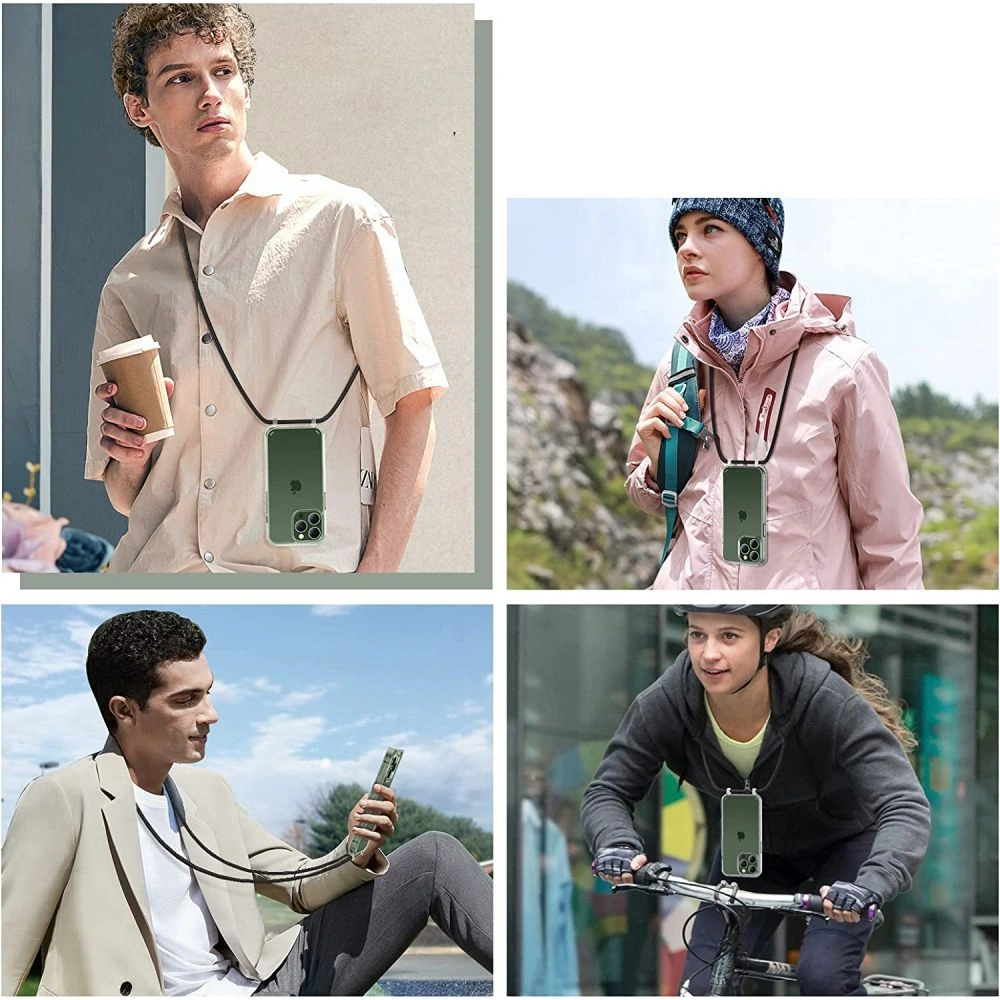 Etui Tech-Protect Flexair Chain Samsung Galaxy A53 5G Black & Pink