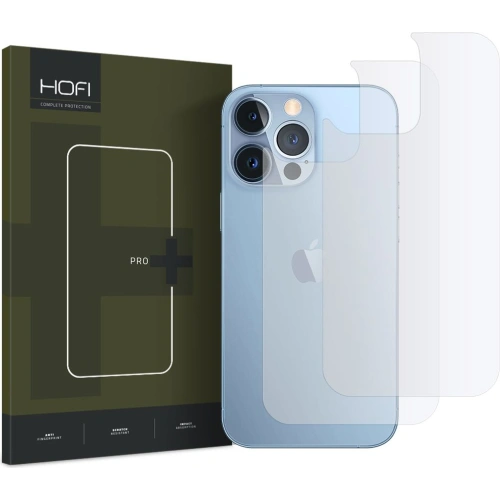 Kup Folia hydrogelová na zadní část Hofi Hydroflex Pro+ Back Protector Apple iPhone 13 Pro Clear [2 PACK] - HOFI254CL - {ean13} - Sklep Home Screen
