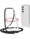 Etui Tech-Protect Flexair Chain Samsung Galaxy S22 Černá & Růžová