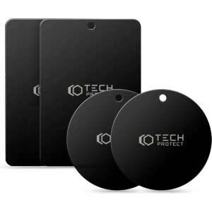 Kup Blaszki do uchwytu magnetikus Tech-Protect Metalplate Magnetic Autós Tartó Fekete [4 PACK] - THP1233BLK - {ean13} - Sklep Home Screen