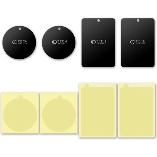 Kup Blaszki do uchwytu magnetikus Tech-Protect Metalplate Magnetic Autós Tartó Fekete [4 PACK] - THP1233BLK - {ean13} - Sklep Home Screen