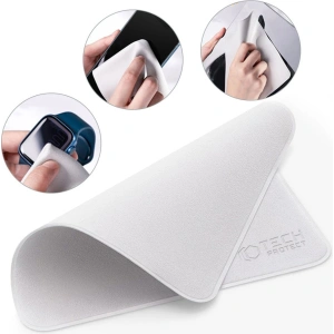 Kup Údržbová utěrka na obrazovky Tech-Protect Polishing Cloth Grey [2 PACK] - THP1235 - {ean13} - Sklep Home Screen