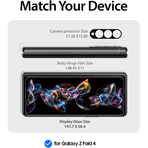 Buy Whitestone EZ Glass Samsung Galaxy Z Fold 4 [2 PACK] - WSD063 - {ean13} - Home Screen Store Europe
