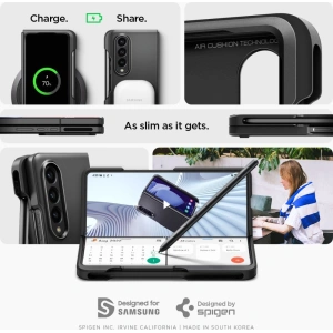 Kup Etui Spigen Thin Fit Pen Samsung Galaxy Z Fold 4 Black - SPN2292BLK - {ean13} - Sklep Home Screen